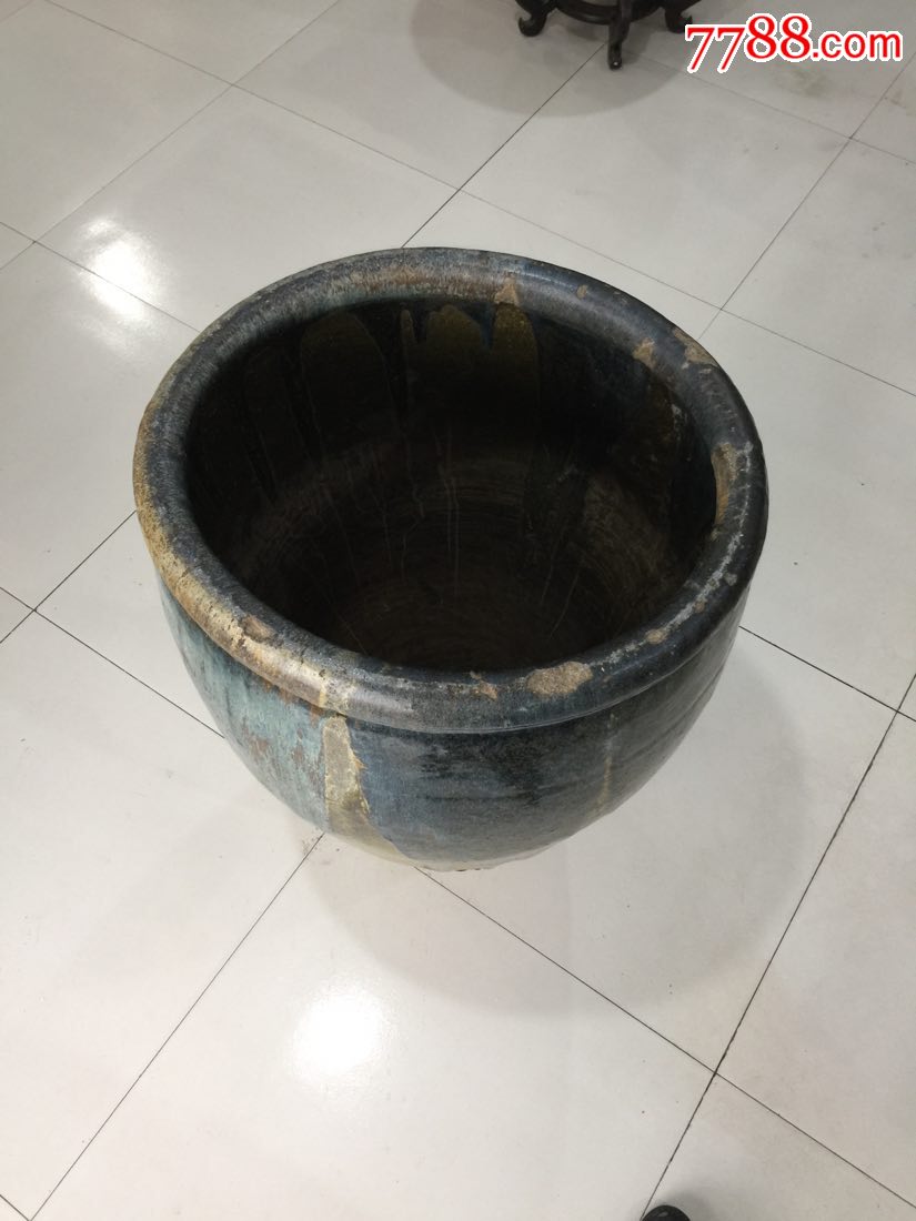 老窑瓷,元代大缸,缸,窑变釉