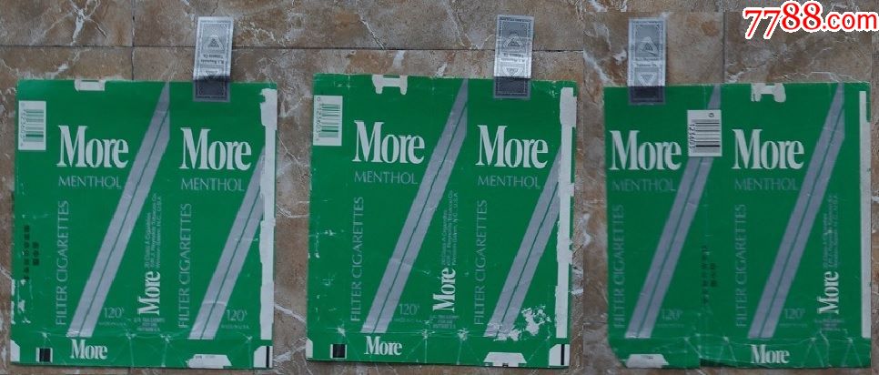 外烟more3种全封标