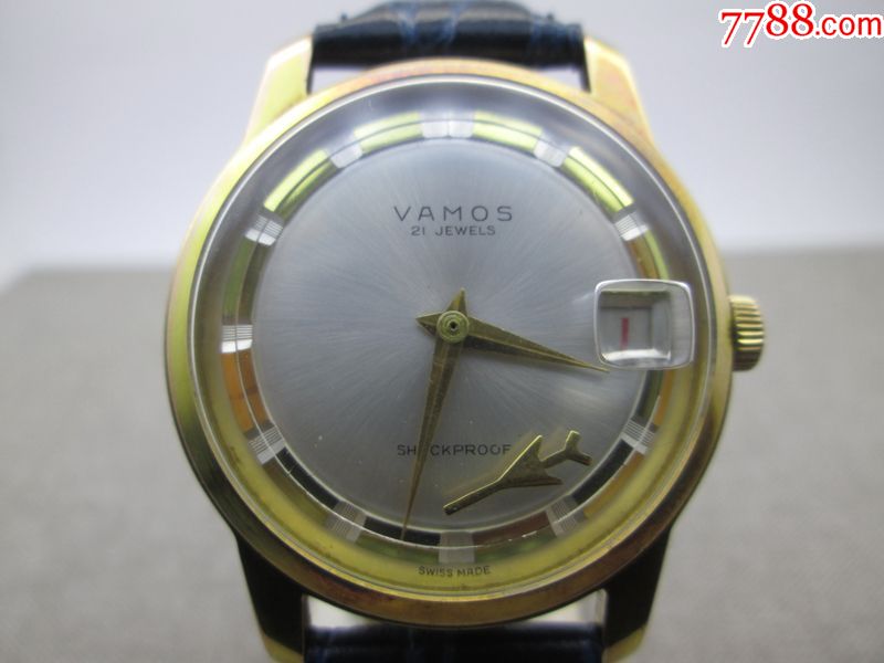 绝版收藏原装正品瑞士瓦莫斯神秘飞机指针9.5