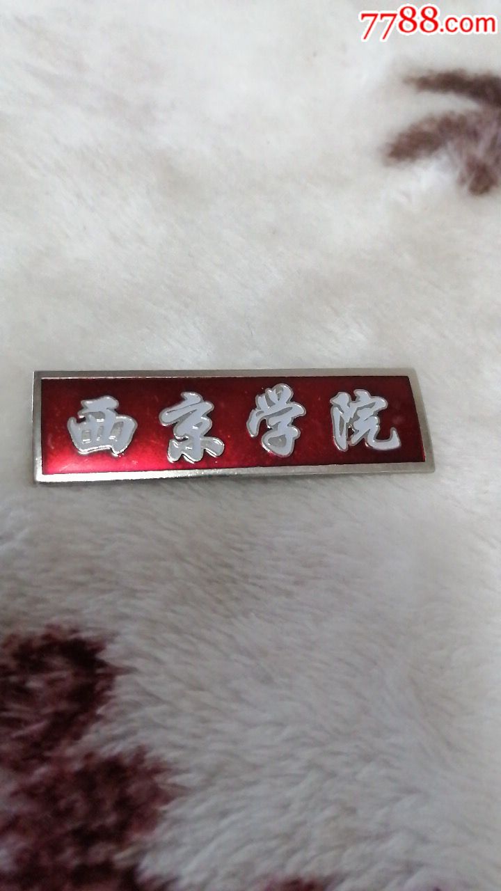 西京学院校徽1枚