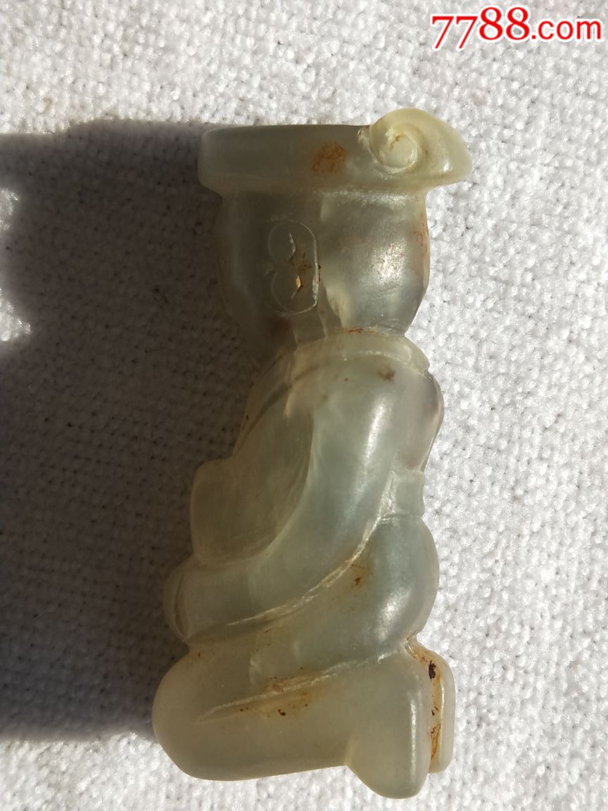 商周王跪人,其他玉石/玉器,其他玉石/玉器,年代不详,雕件/摆件_第4张