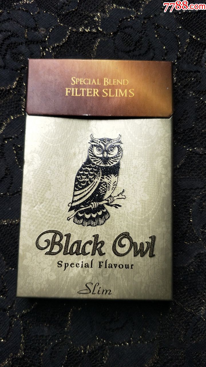 越南猫头鹰blackowl_烟标/烟盒_鑫鑫金鑫鑫【7788收藏