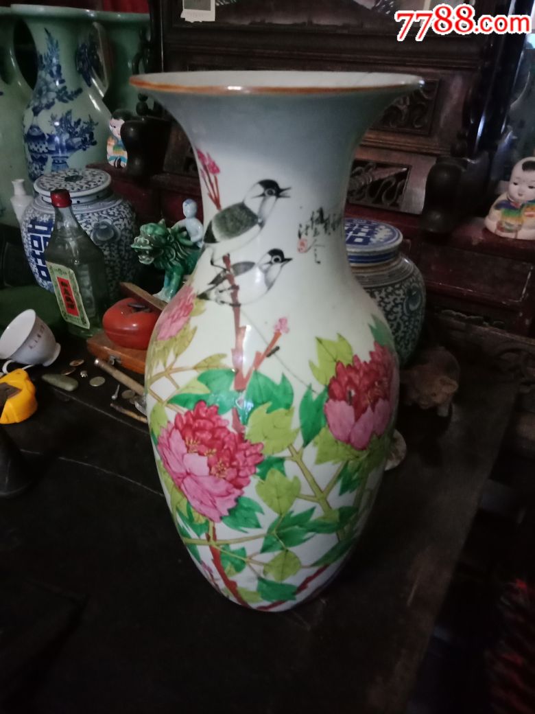 张子英作品富贵白头