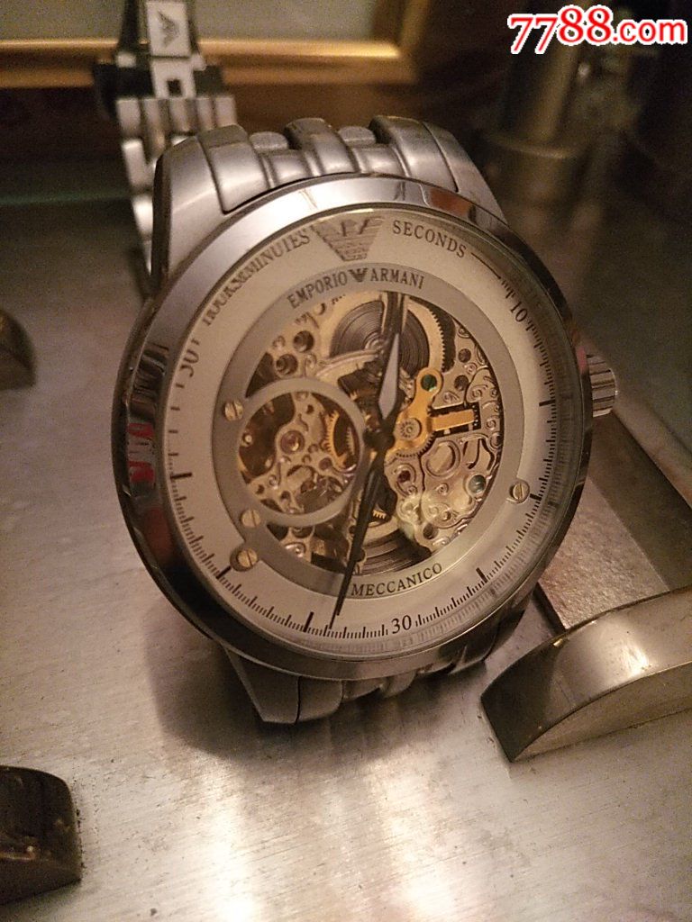 emporioarmanc,meccanico阿玛尼自动机械男款-se63100466-手表/腕表
