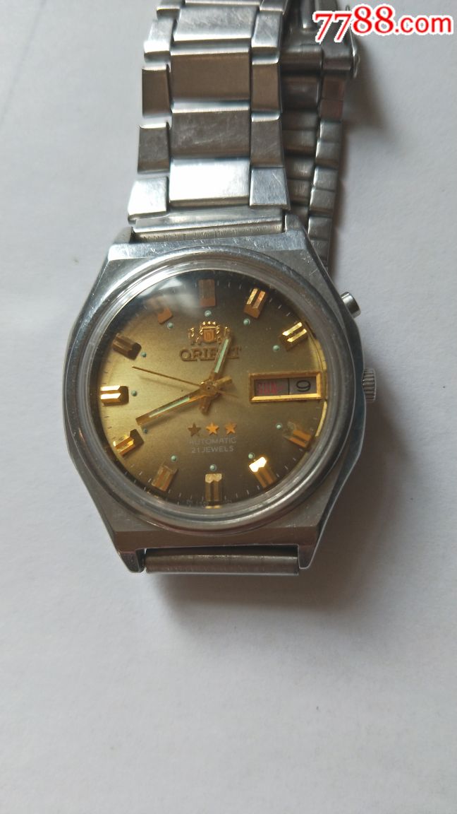 八*十年代老全自动双狮机械手表-价格:380元-se63125034-手表/腕表