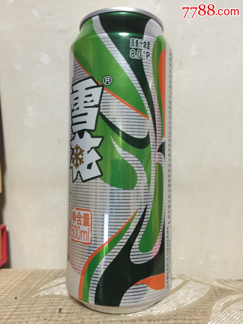 500ml雪花啤酒罐(冰8)