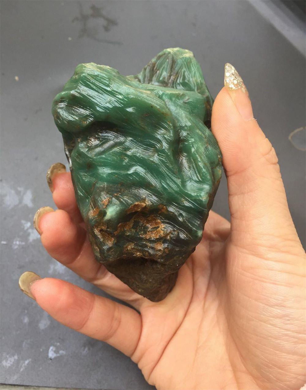 雅安绿原石,其他玉石/玉器,其他玉石/玉器,年代不详,原石_第3张_7788