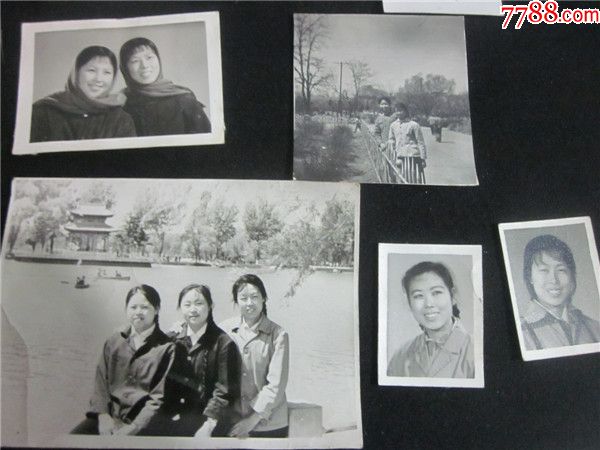 【时代记忆老照片收藏】上世纪60-70年代家庭妇女和姐妹情深一组14张.