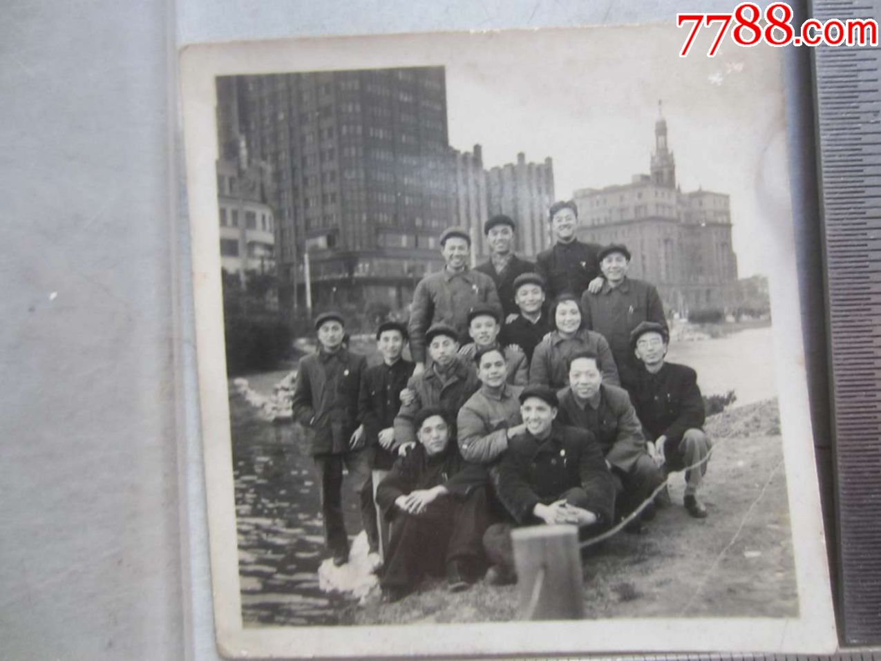 1953年上海人民公园合影(老照片)_第2张_7788收藏__中国收藏热线