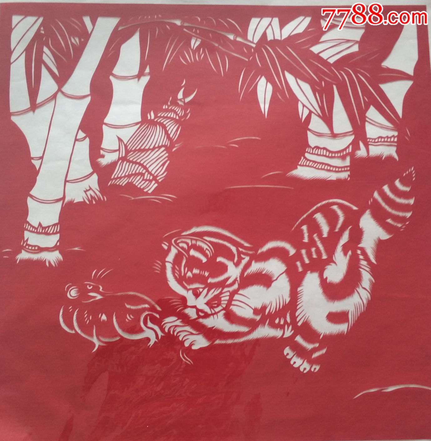 猫趣剪纸_剪纸/窗花_第2张_7788纸艺