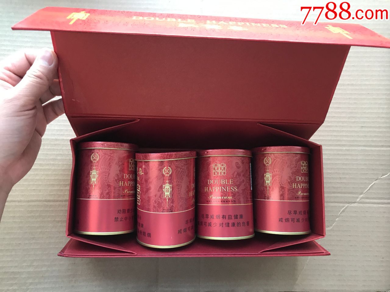香港红双喜吉祥龙凤4桶(原条装)
