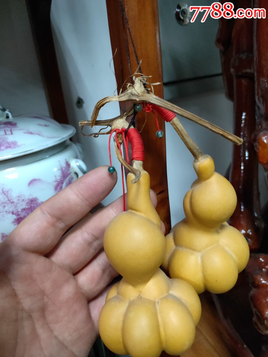 勒扎葫芦一对