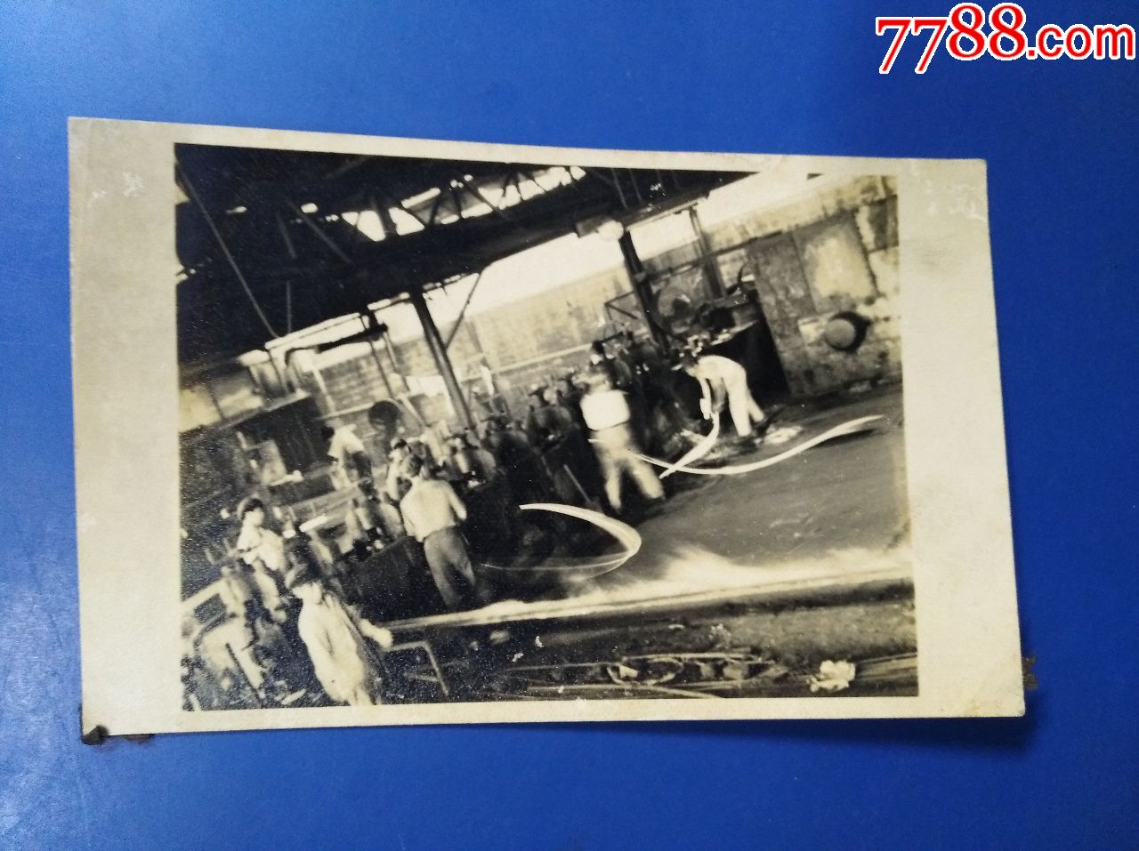 上世纪1927老照片广东钢铁厂