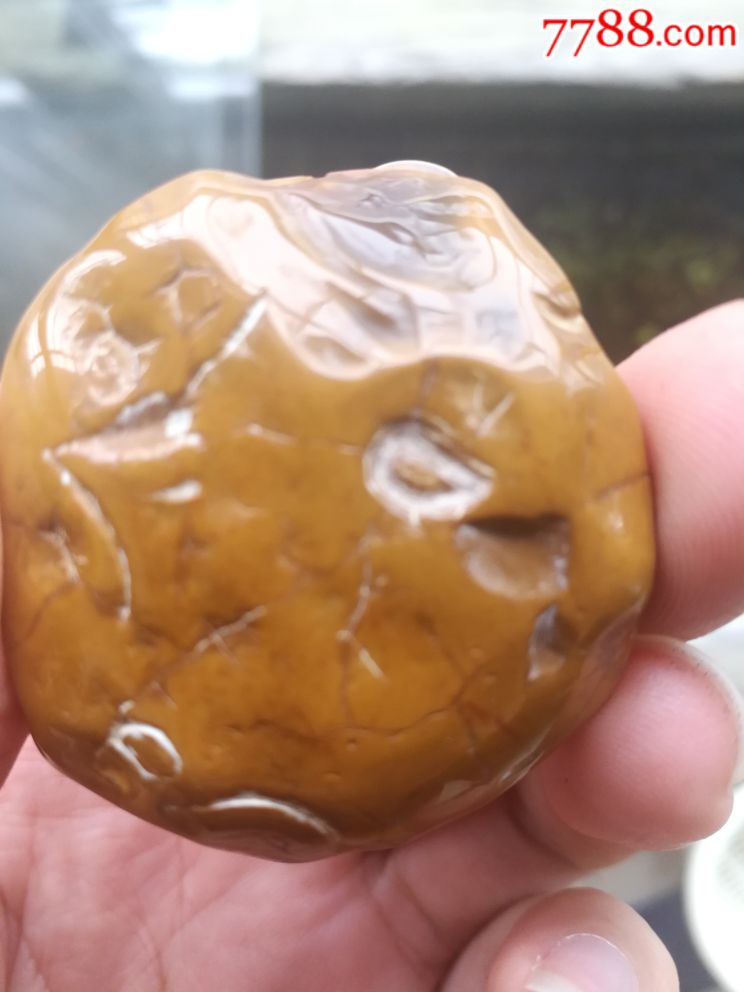 原石玉髓带皮玛瑙雕刻童子招财挂坠摆件把件