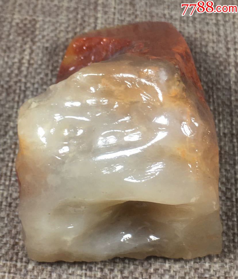寿山通晶巧色杜林石