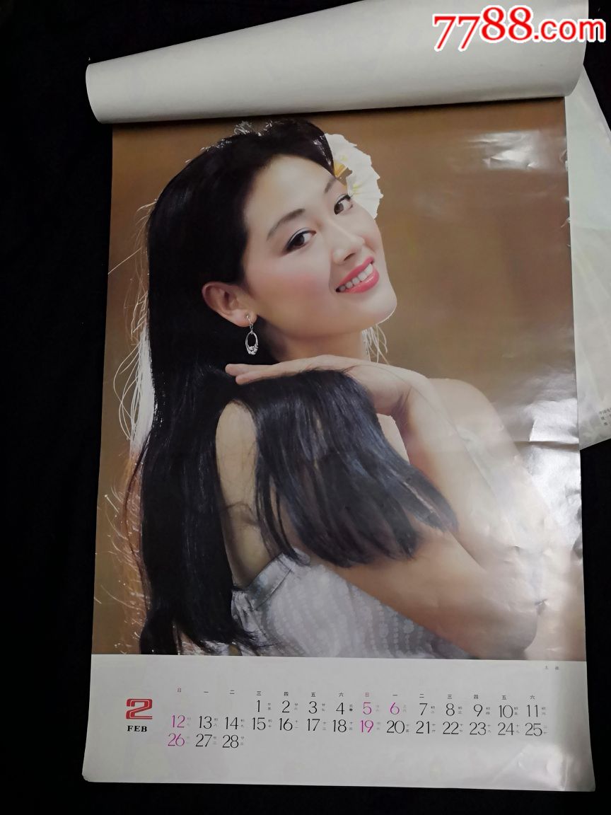 电影明星老挂历