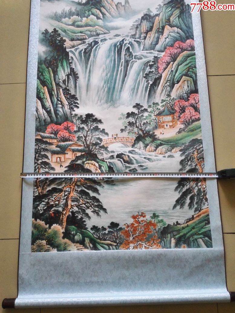 张德成的山水画