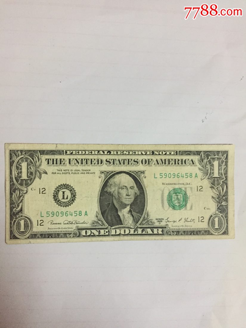 1美元纸币
