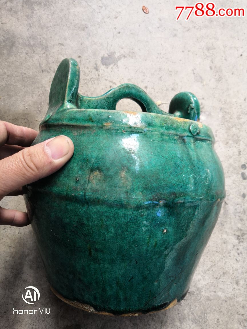 清代石湾窑陶瓷茶壶
