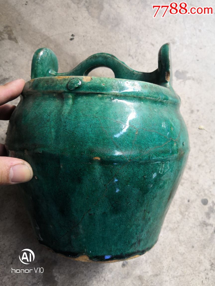清代石湾窑陶瓷茶壶