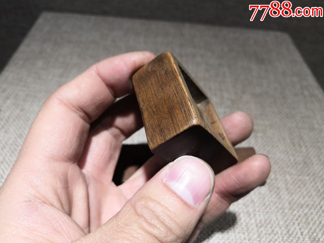 古玩老木件收藏民国时期赌具怀旧经典纯手工民俗包老保真_价格260.