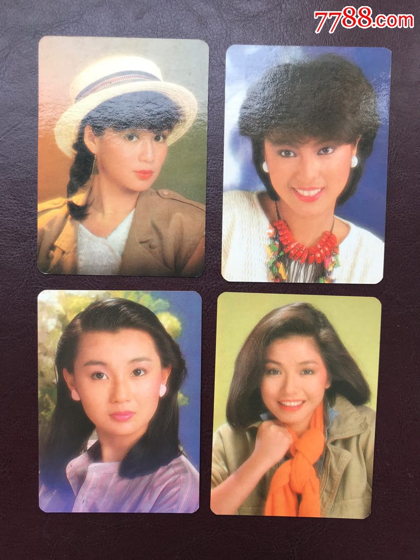 1985年年历片(女港星:翁美玲.米雪.张曼玉.钟楚红)