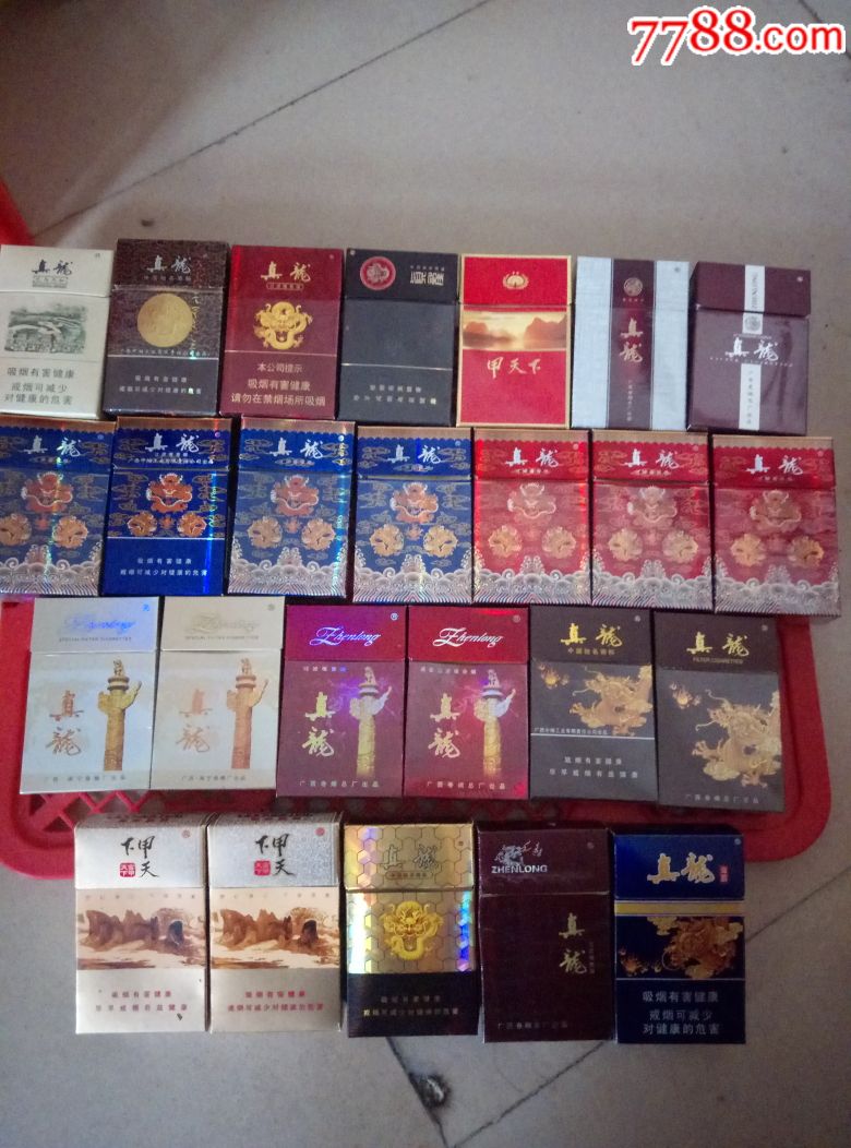 真龙甲天下一组空盒
