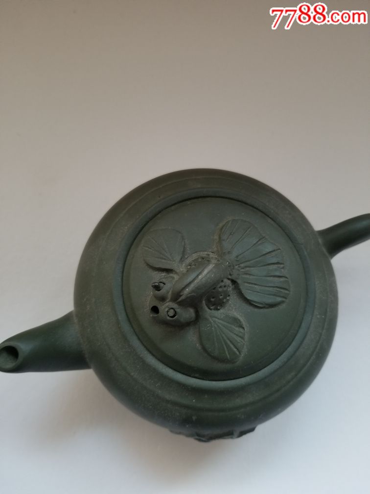 李帅元绿泥紫砂壶(紫砂艺苑)