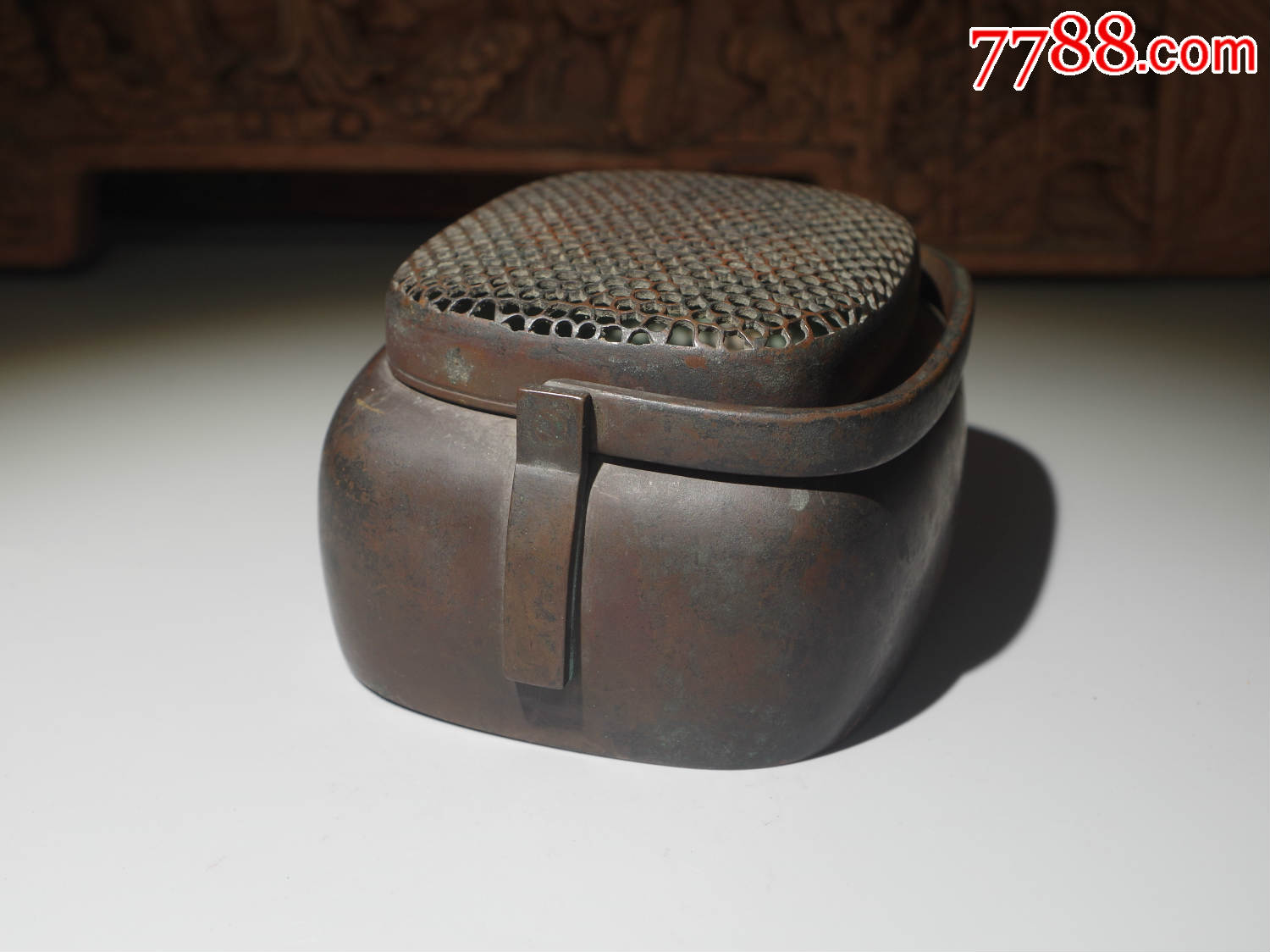 清代铜手炉暖炉铜器铜杂精品手炉收藏_价格4800.