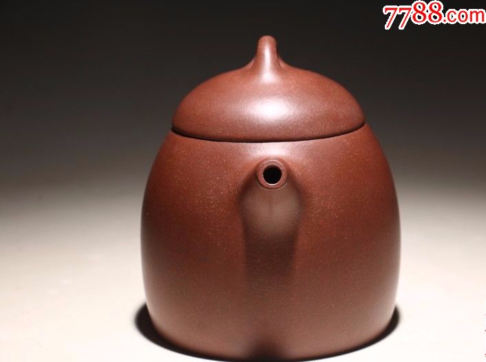 全手工原矿头槽青老款秦权壶