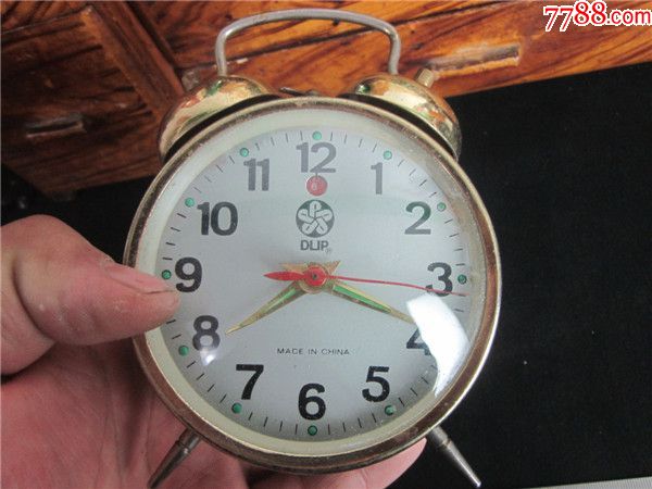 上世纪70-80年代牌老式台式机械闹钟配件配件配件民俗老物品.
