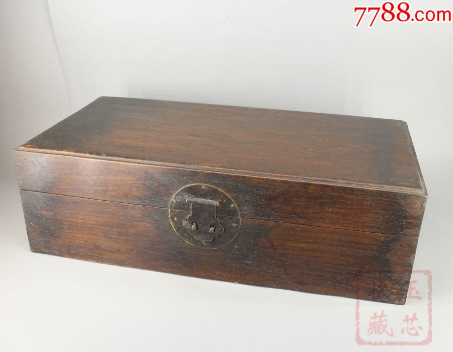 天然老花梨木原木手工雕储物盒首饰盒百宝盒复古古董盒子古董收藏