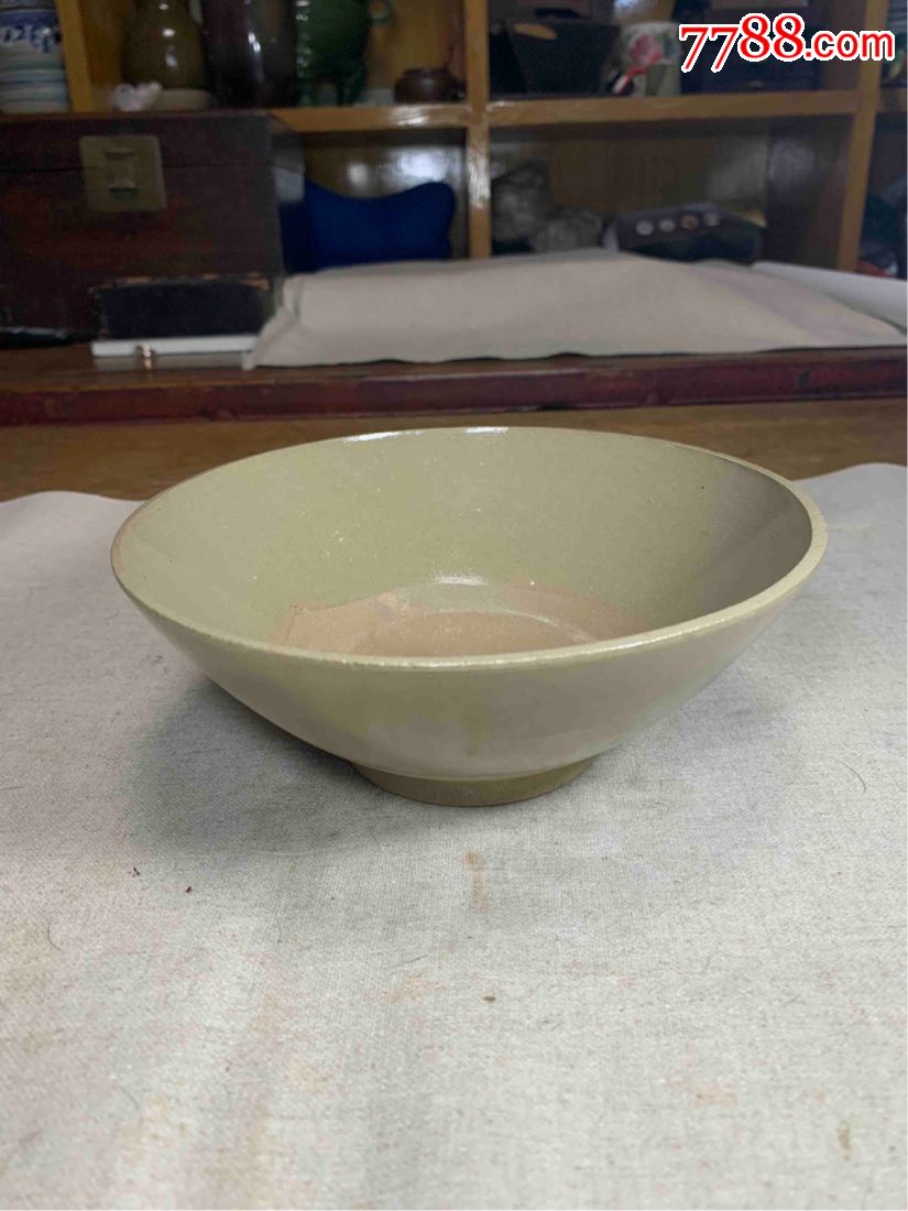 古董古玩收藏杂项清代白瓷碗瓷器茶盏