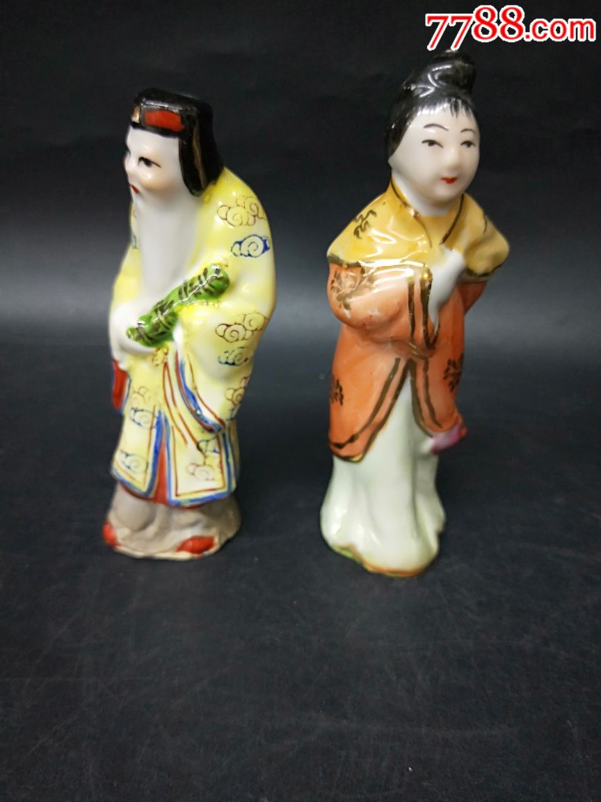 八仙雕塑(张果老.何仙姑)