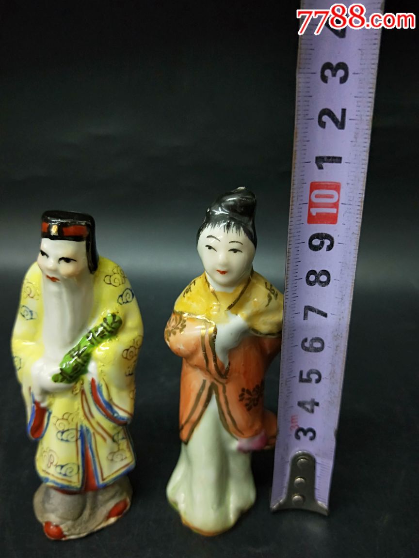 八仙雕塑(张果老.何仙姑)