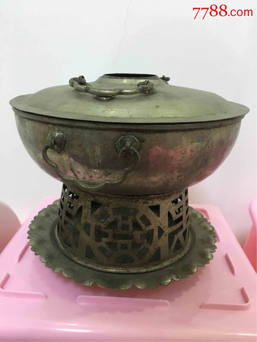 民国时期铜火锅!品相一流!特价包邮