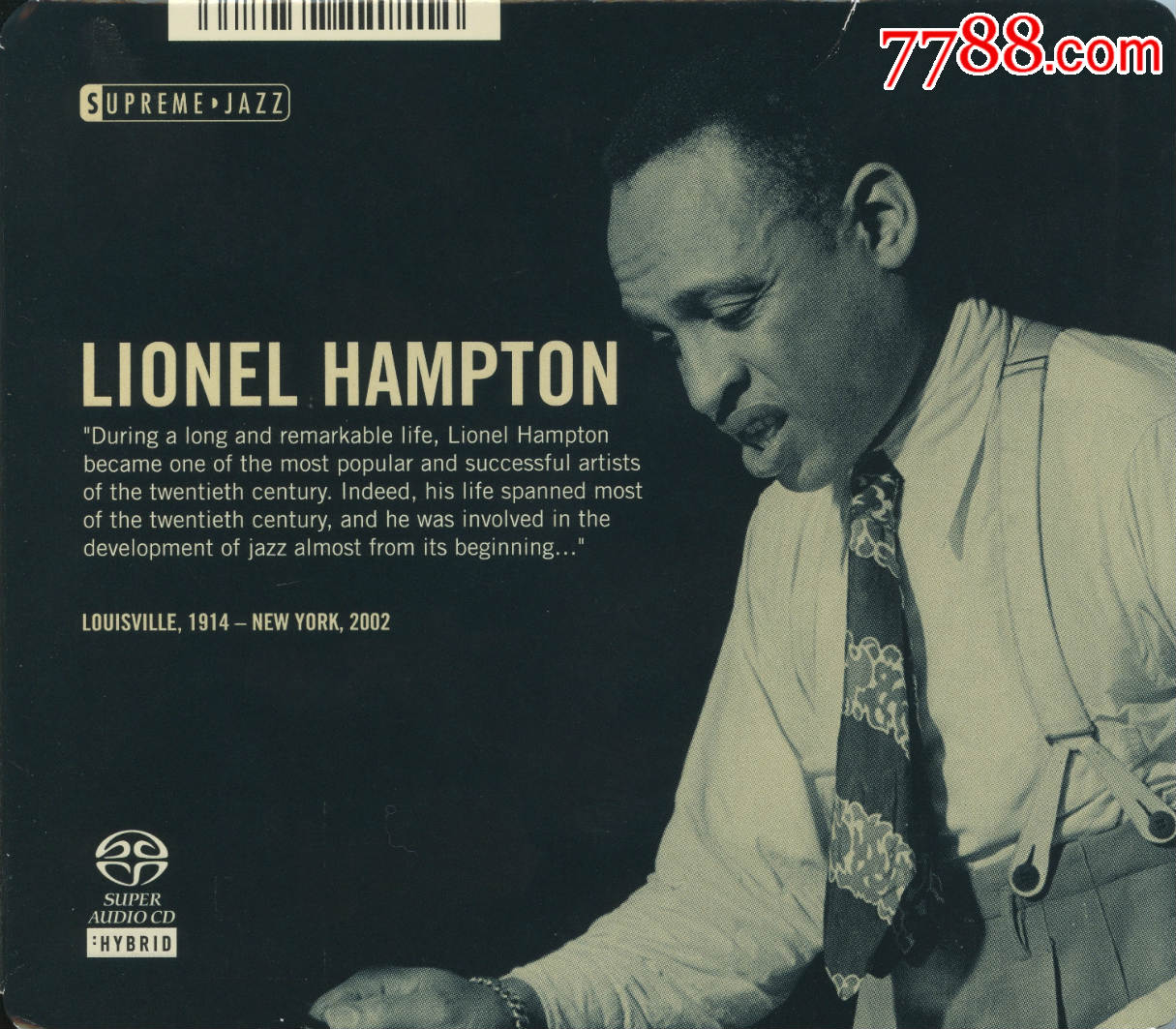 lionelhamptonsupremejazz至尊爵士sacd