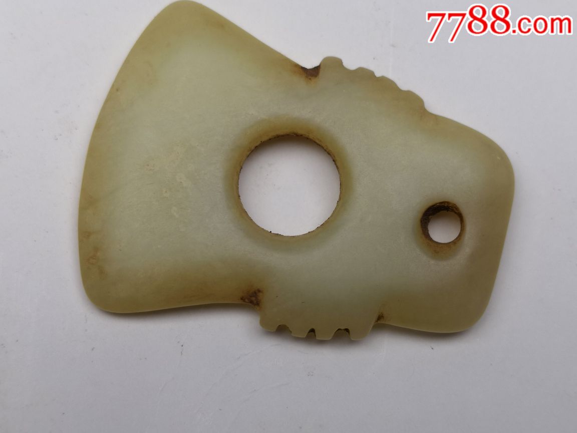 古玉挂坠玉斧子