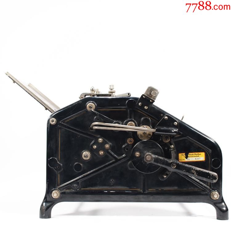 古董意大利ORMIG老式油墨印刷机手摇油印机二手速印机摆件收藏