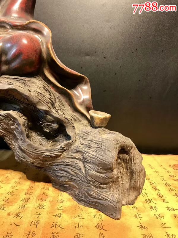 紫砂制作人,周恩裕,纯手工制作而成,达摩祖师爷_价格2800.