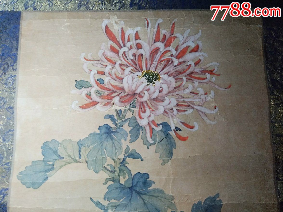 清代花鸟画古字画古画古董画文人画