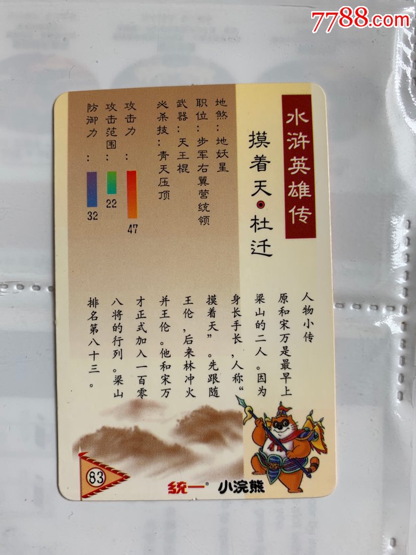 水浒英雄传-杜迁