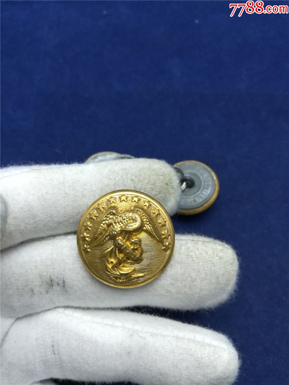 二战美国海军陆战队礼服扣子2