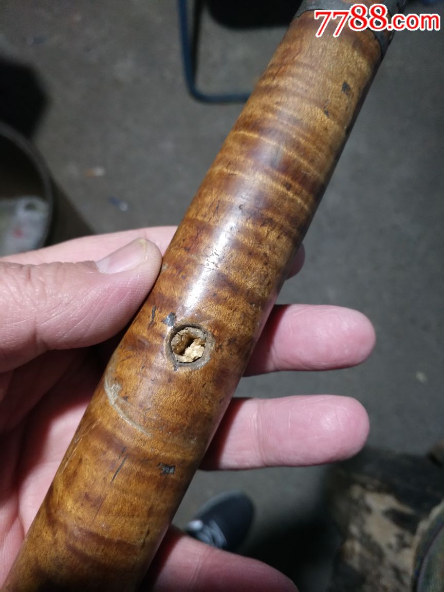 萨满法器木嵌铅有四个字