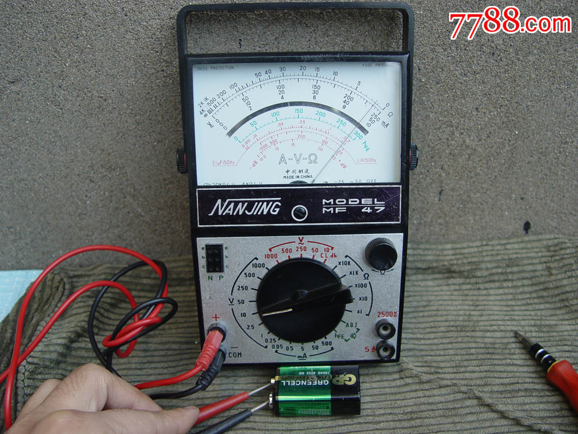 1988年--南京mf47万用表--86号_价格155.