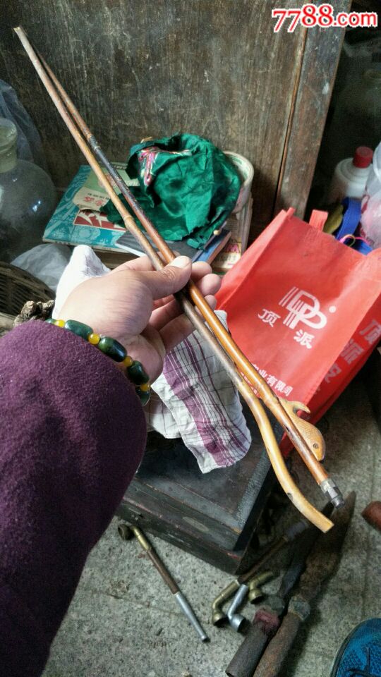 老胡琴弓子两根-二胡/胡琴-7788乐器收藏