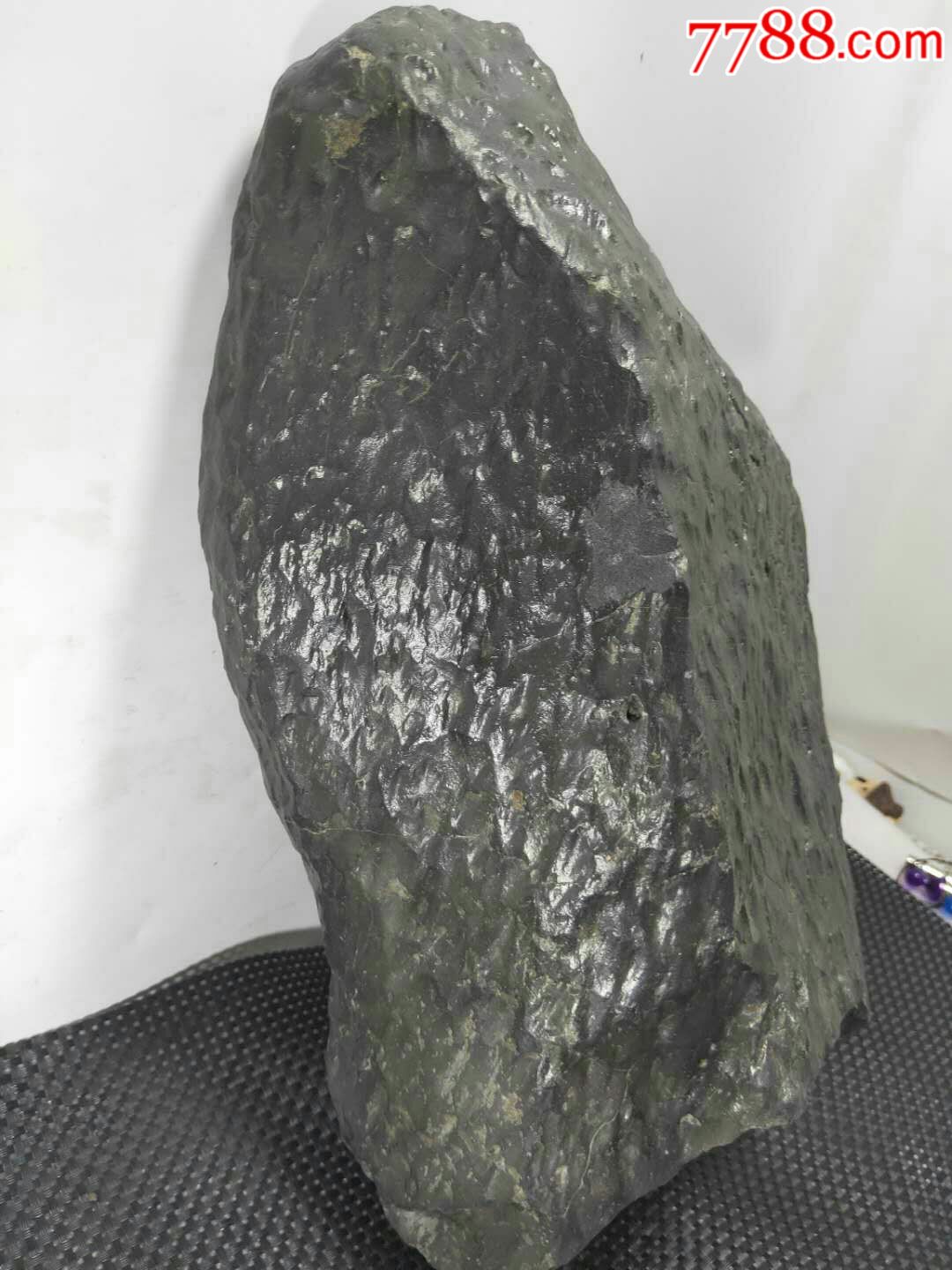 收藏级新疆罗布泊甘沟橄榄陨石铁陨石35斤