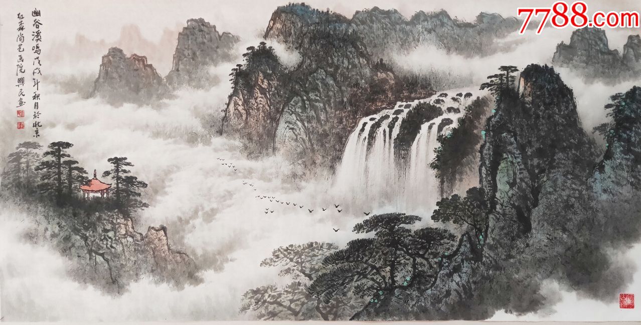 宋兴民山水画作品