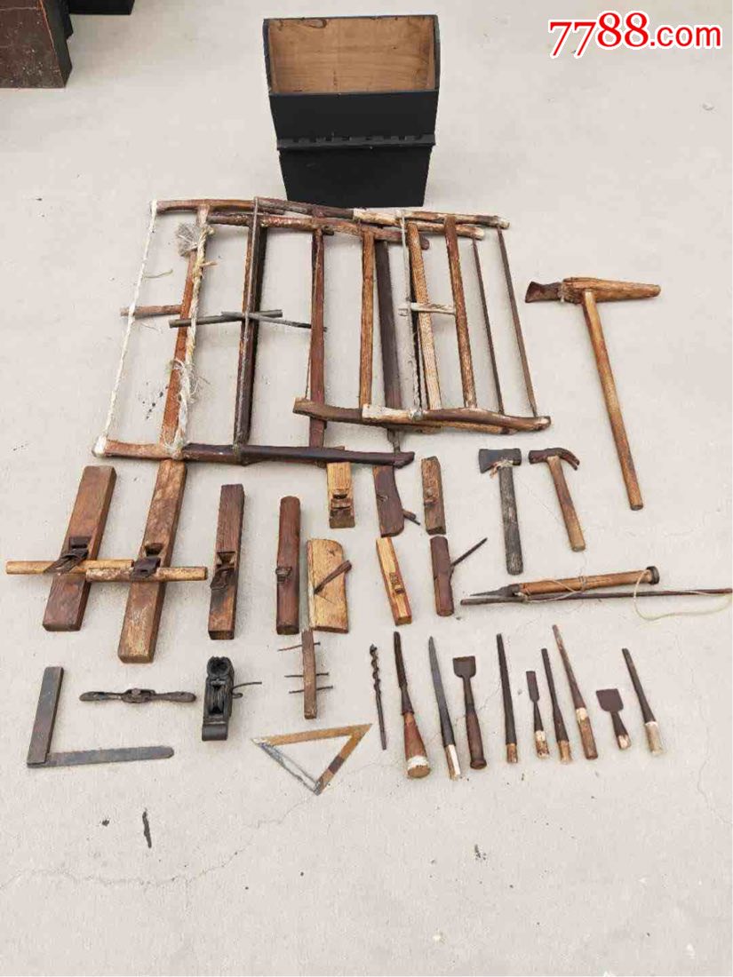 鲁班木工工具一套36件,每件精品正常使用,全品.