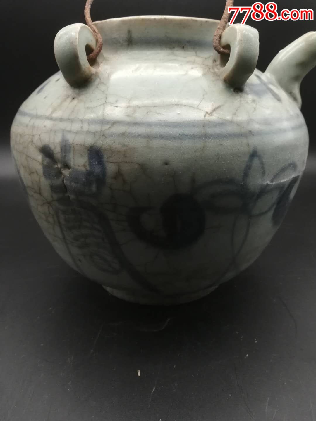 清代油壶酒壶